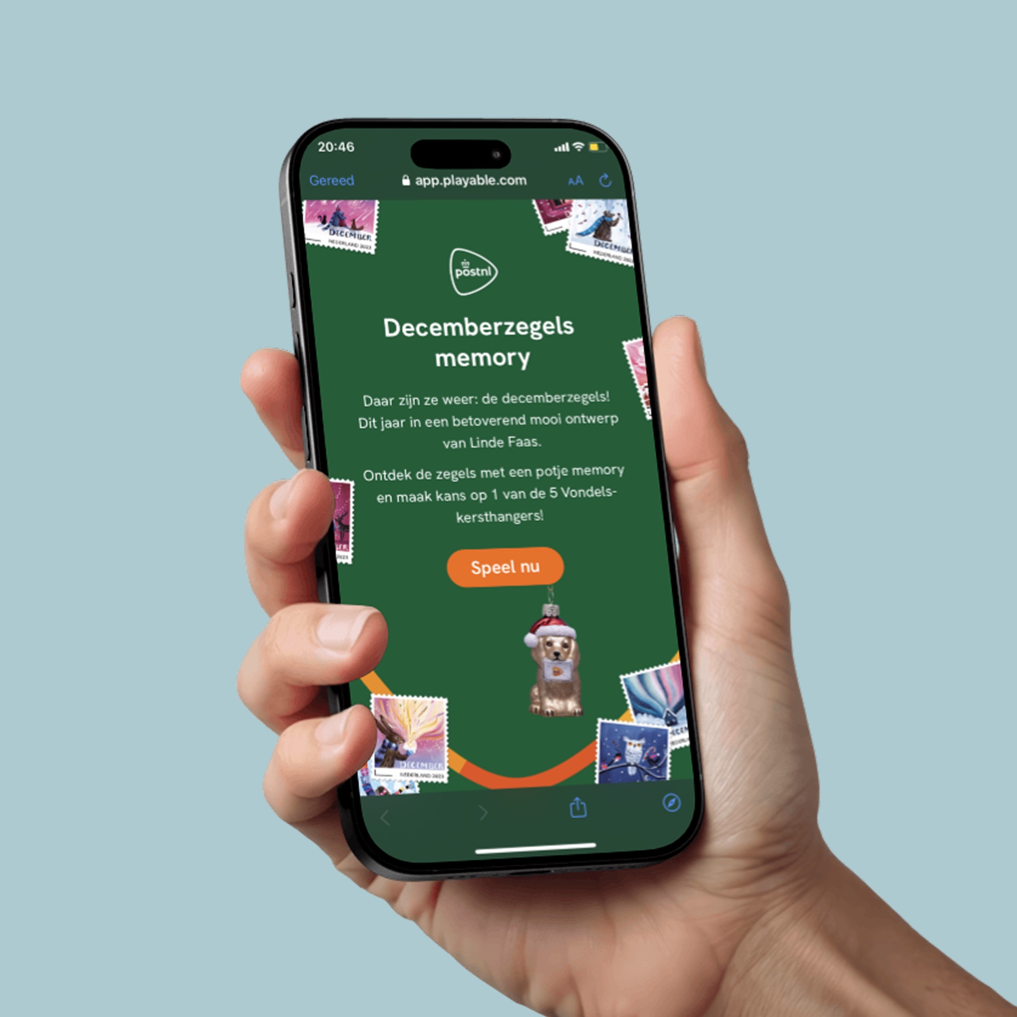 PostNL Decemberzegels